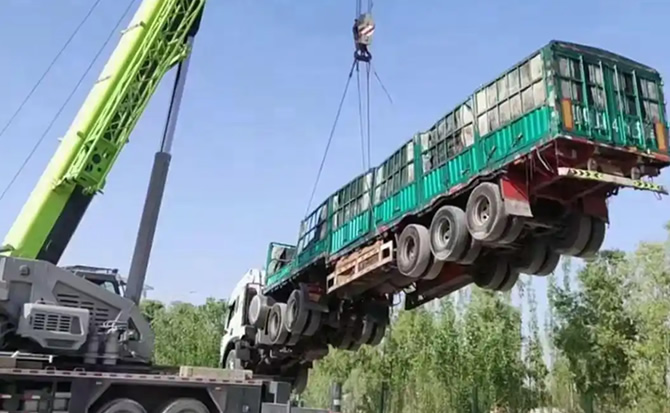 来宾道路脱困救援案例